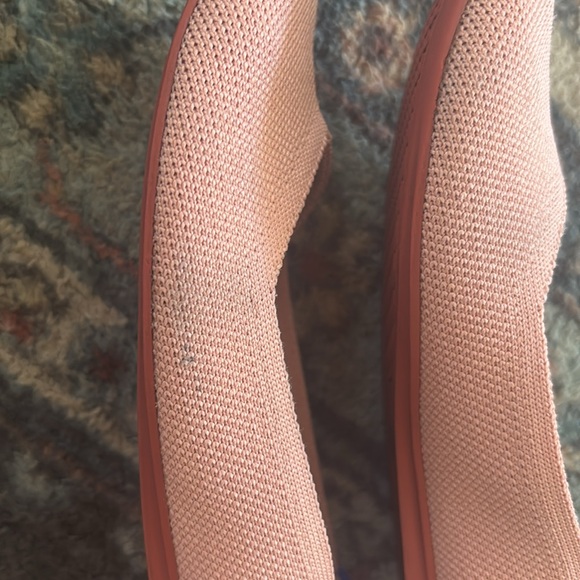 Rothy's light pink and Blue Women's Flats - Picture 8 of 10